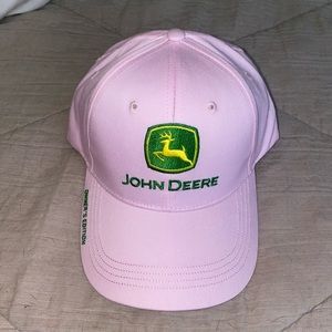 Pink John Deere Trucker Hat